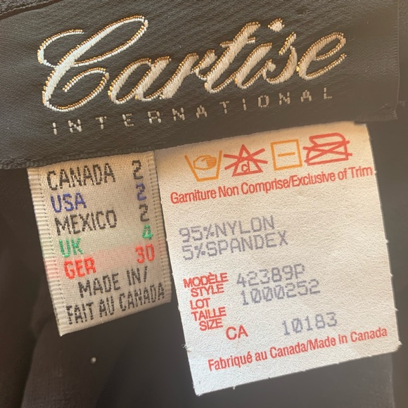 80’s Black & Silver Corset Style Glitter Top - Picture 8 of 8